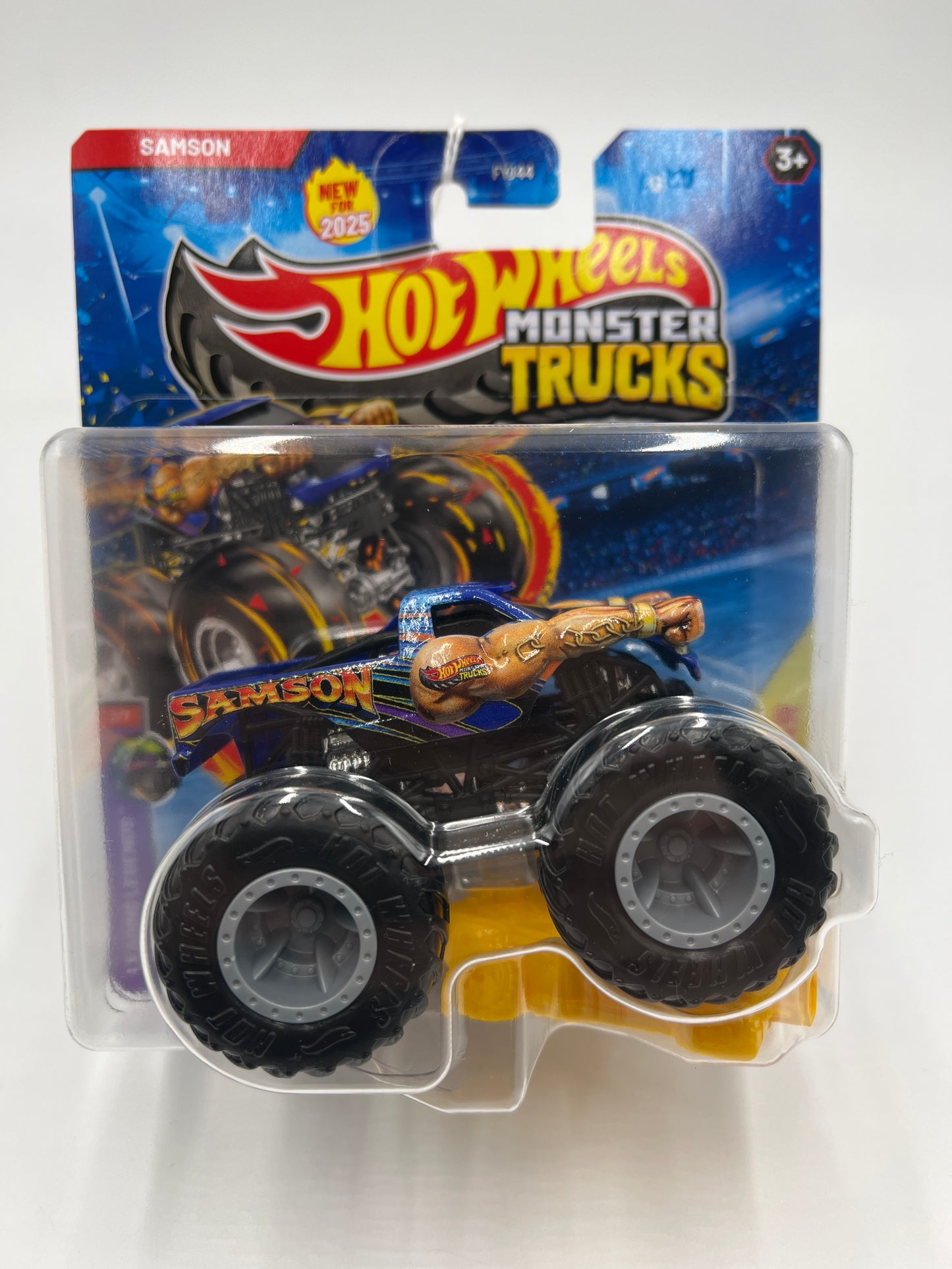 2025 Hot Wheels Monster Trucks Leading Legends #2 Samson Blue 134D