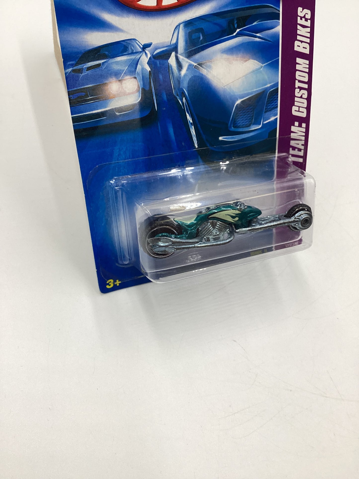 2008 Hot Wheels HW Team: Custom Bikes #152 Hammer Sled Teal 114H