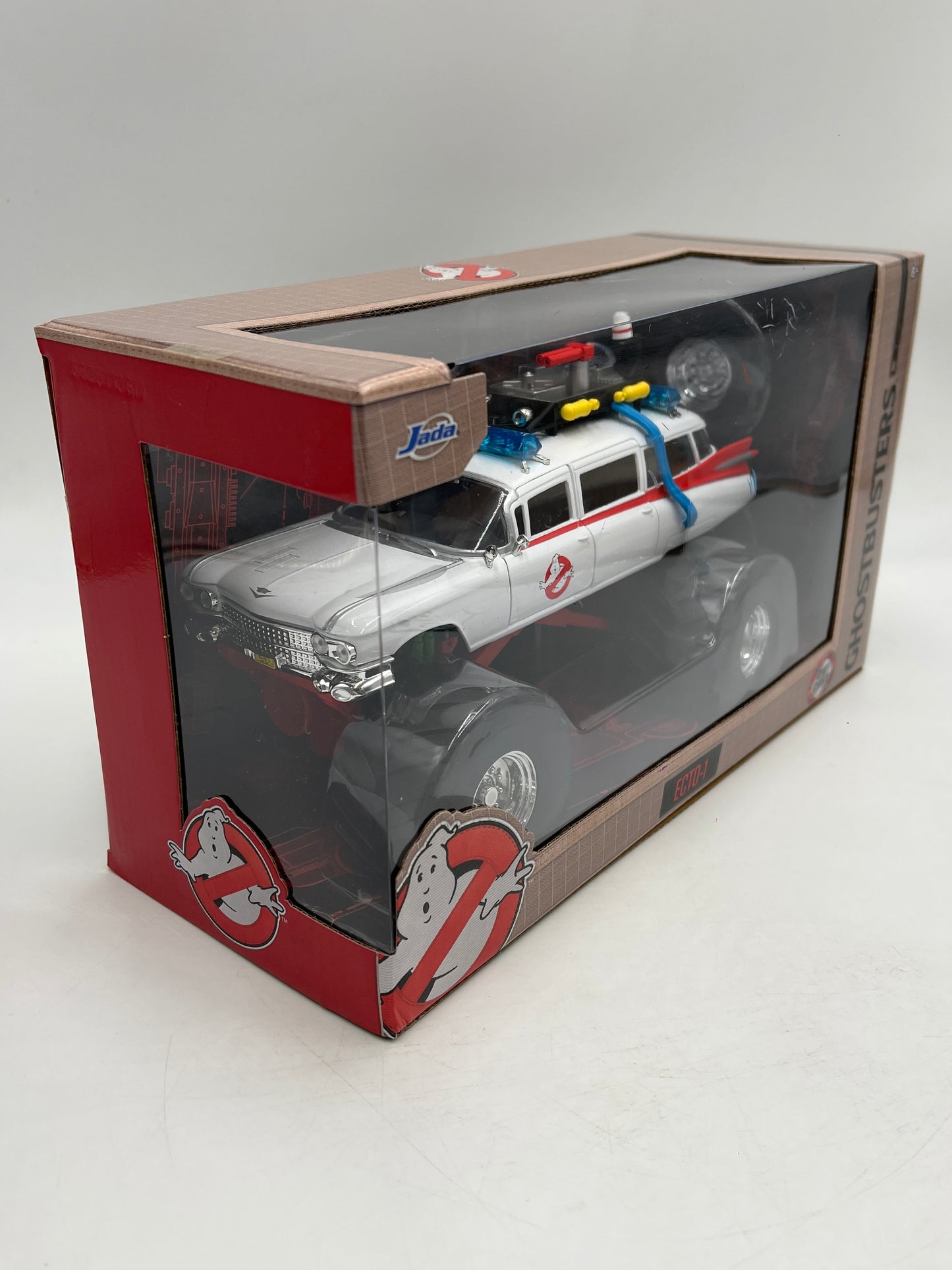 Jada 1/24 Scale Ghostbusters Ecto-1 Monster Truck Version White