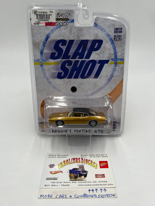 Greenlight Hollywood Series 2 Slap Shot Reggies Pontiac GTO Gold