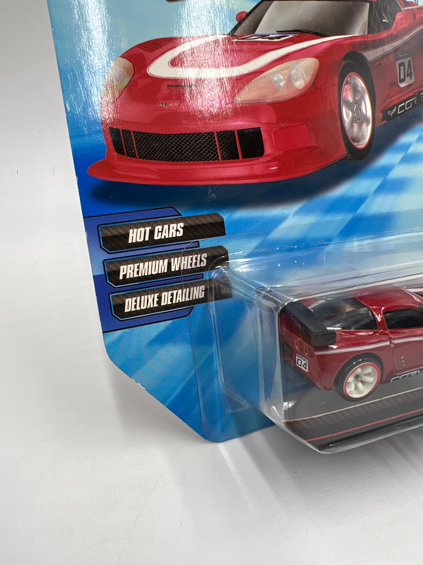 Hot Wheels Premium Speed Machines Corvette C6R Red