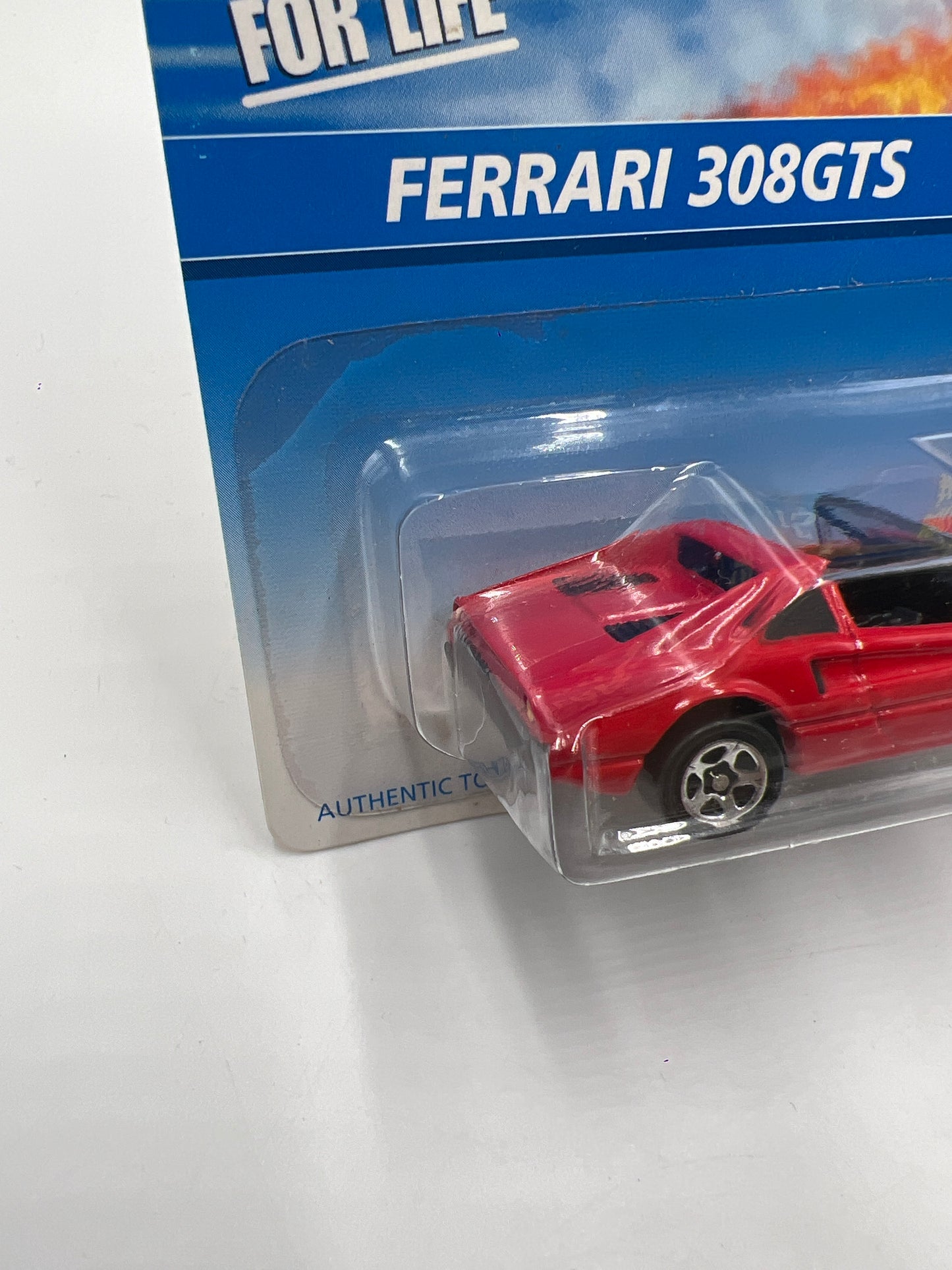 1996 Hot Wheels #496 Ferrari 308 GTS Red W/Protector