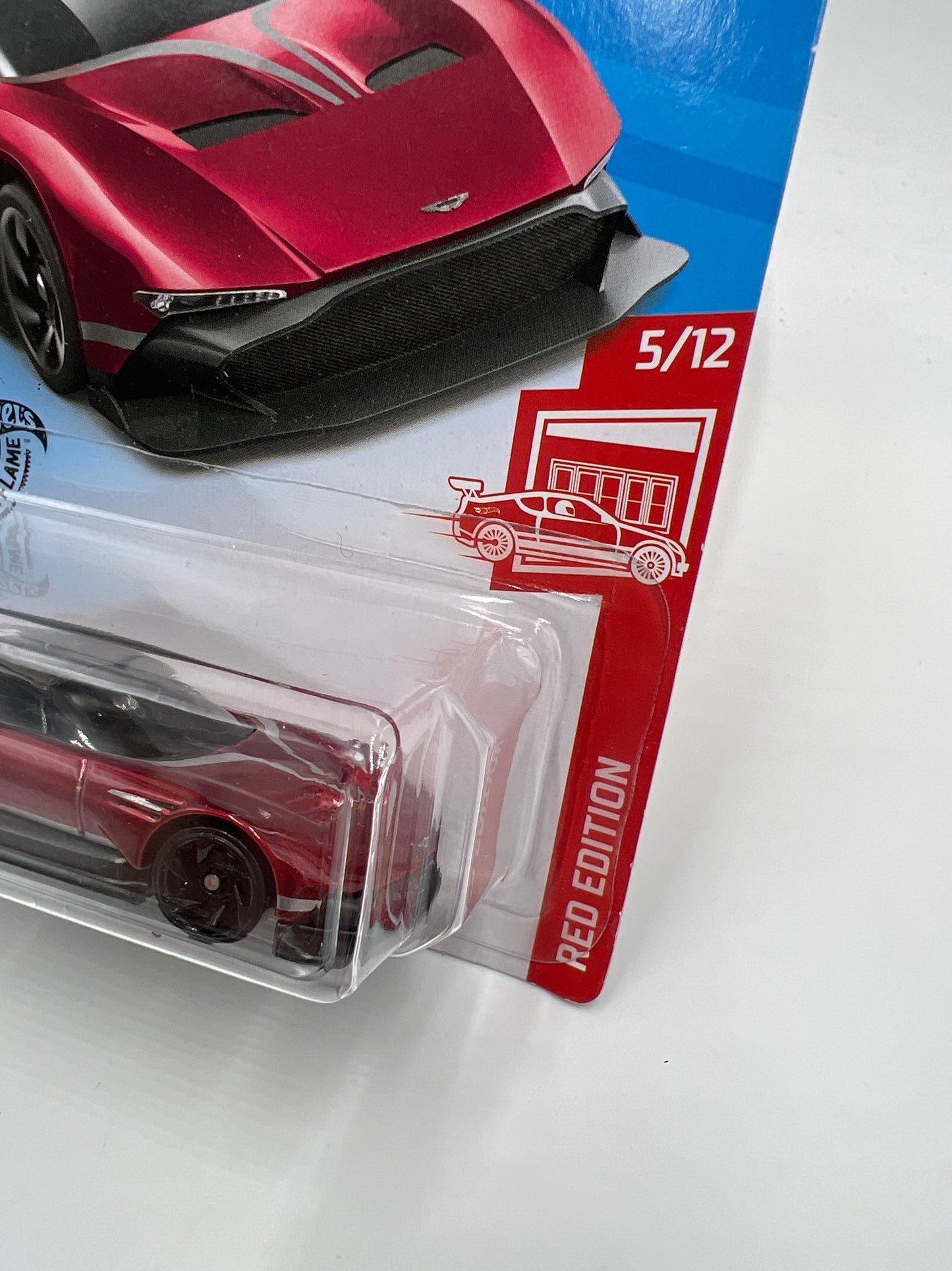 2020 Hot Wheels Target Exclusive Red Edition #88 Aston Martin Vulcan Red W/Protector