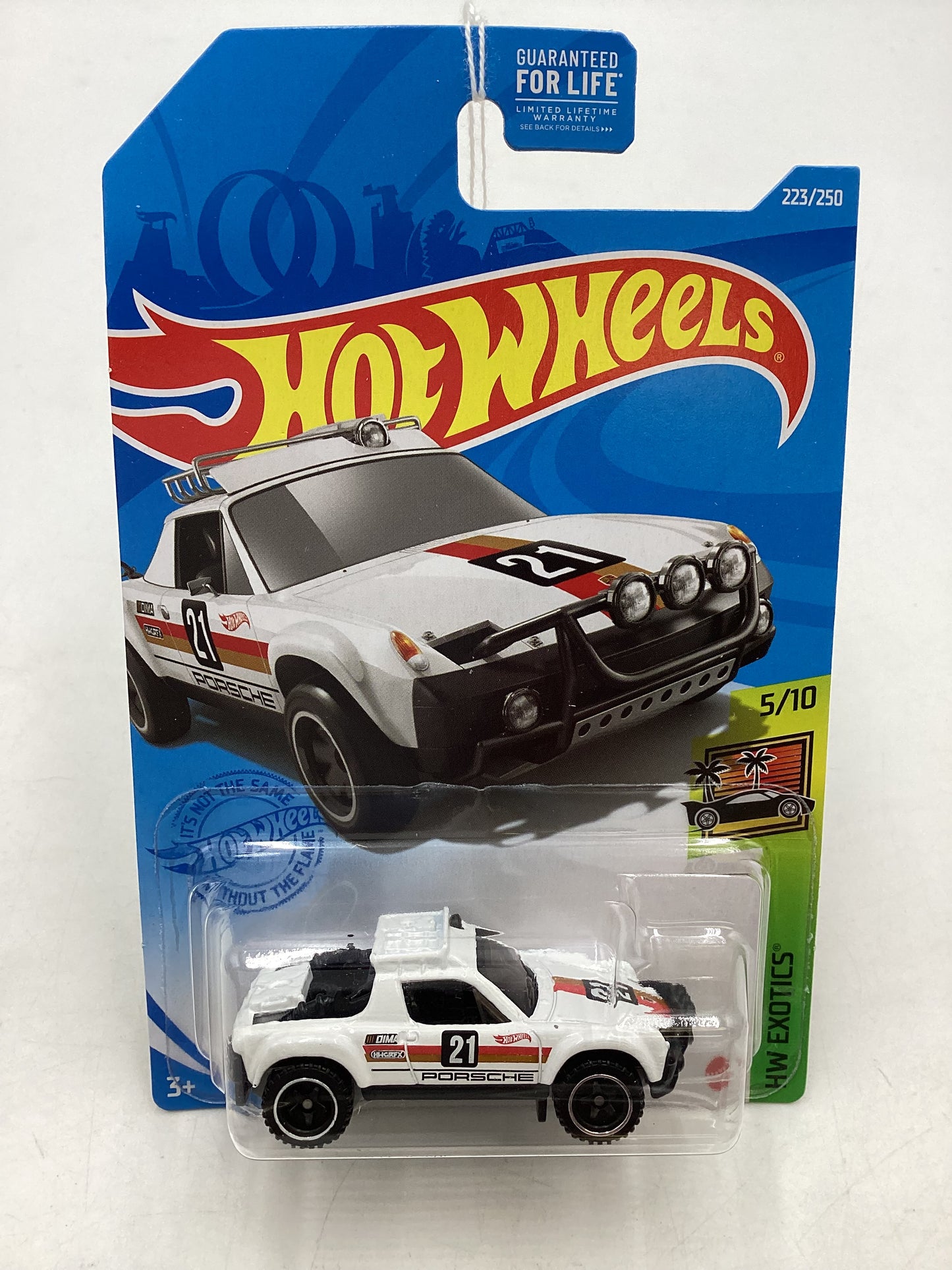 2021 Hot wheels #223 Porsche 914 Safari White 100E