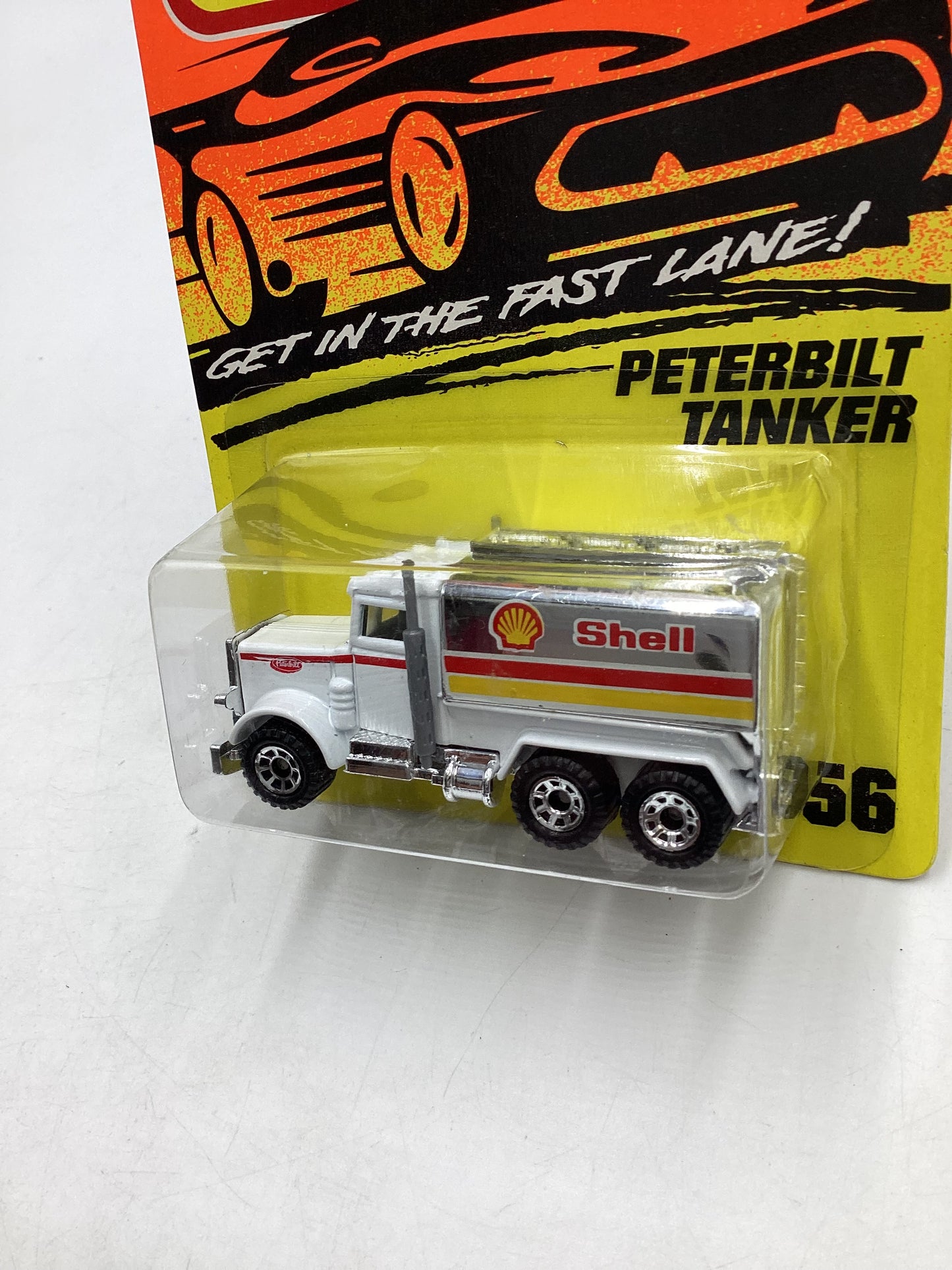 1993 Matchbox #56 Peterbuilt Tanker Shell 208D