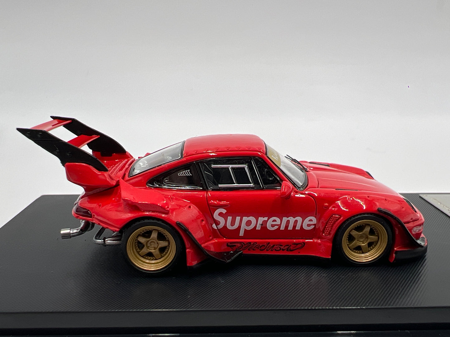 Street Warrior x Ghost Player 1/64 #317/499 Supreme Porsche RWB Red