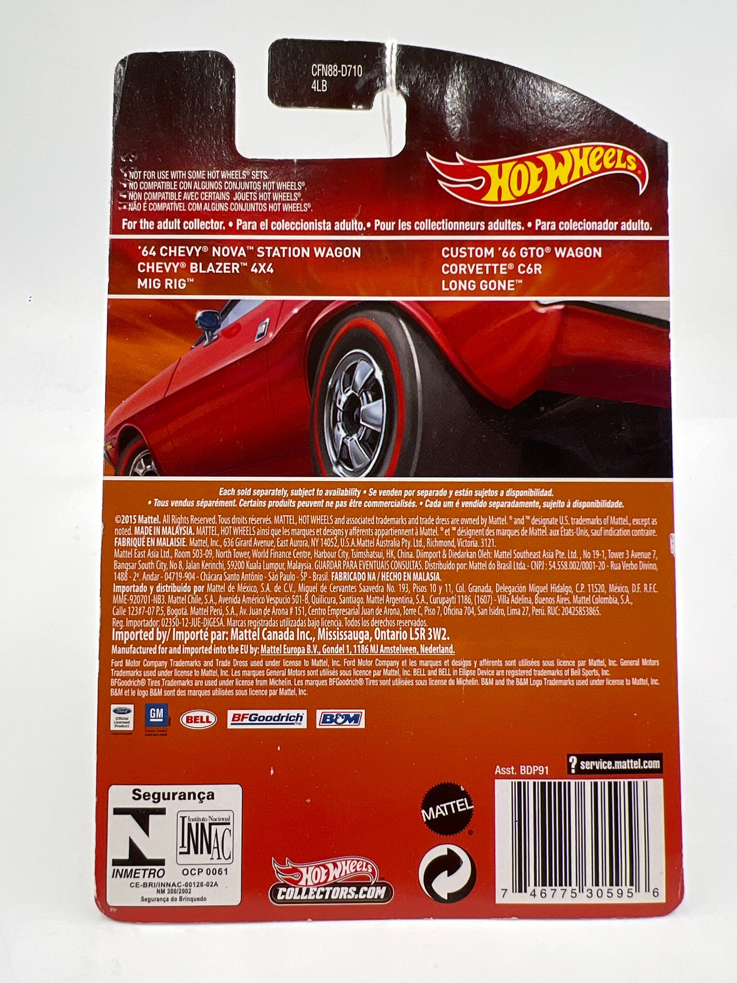 Hot Wheels Heritage Redline #17 Corvette C6R White 160N