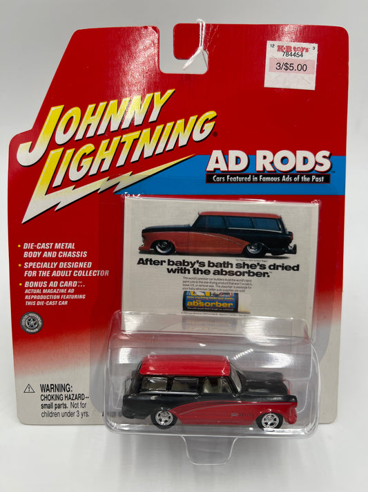 Johnny Lightning Ad Rods 1959 Rumbler Wagon Red/Black 227B