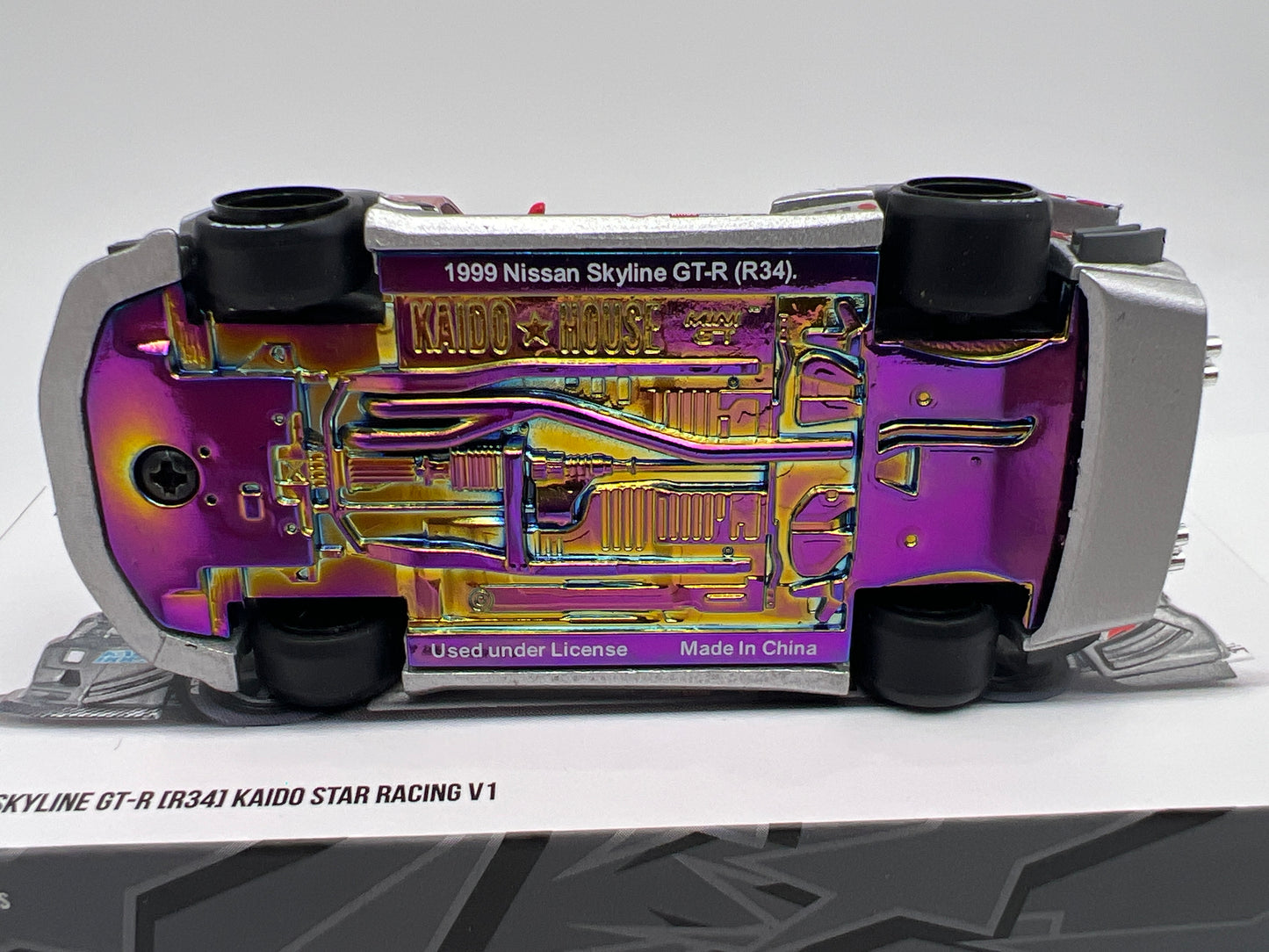 Mini GT Kaido House #197 Nissan Skyline GT-R R34 Kaido Star Racing V1