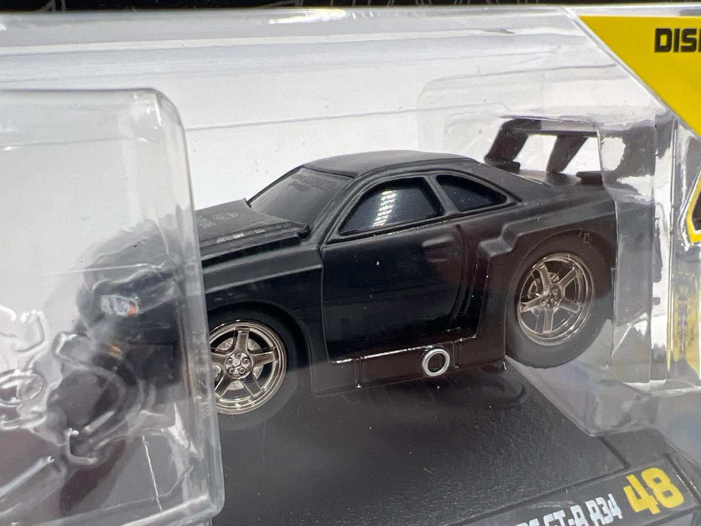 Muscle Machines Blackout Edition Series 8 #48 1999 Nissan Skyline GT-R R34 Matte Black SR