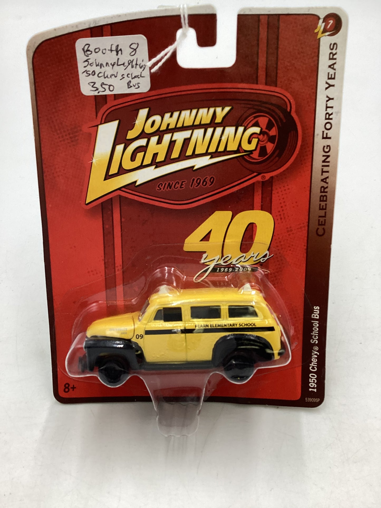 Johnny Lightning 40 Years 1950 Chevy School Bus 227H