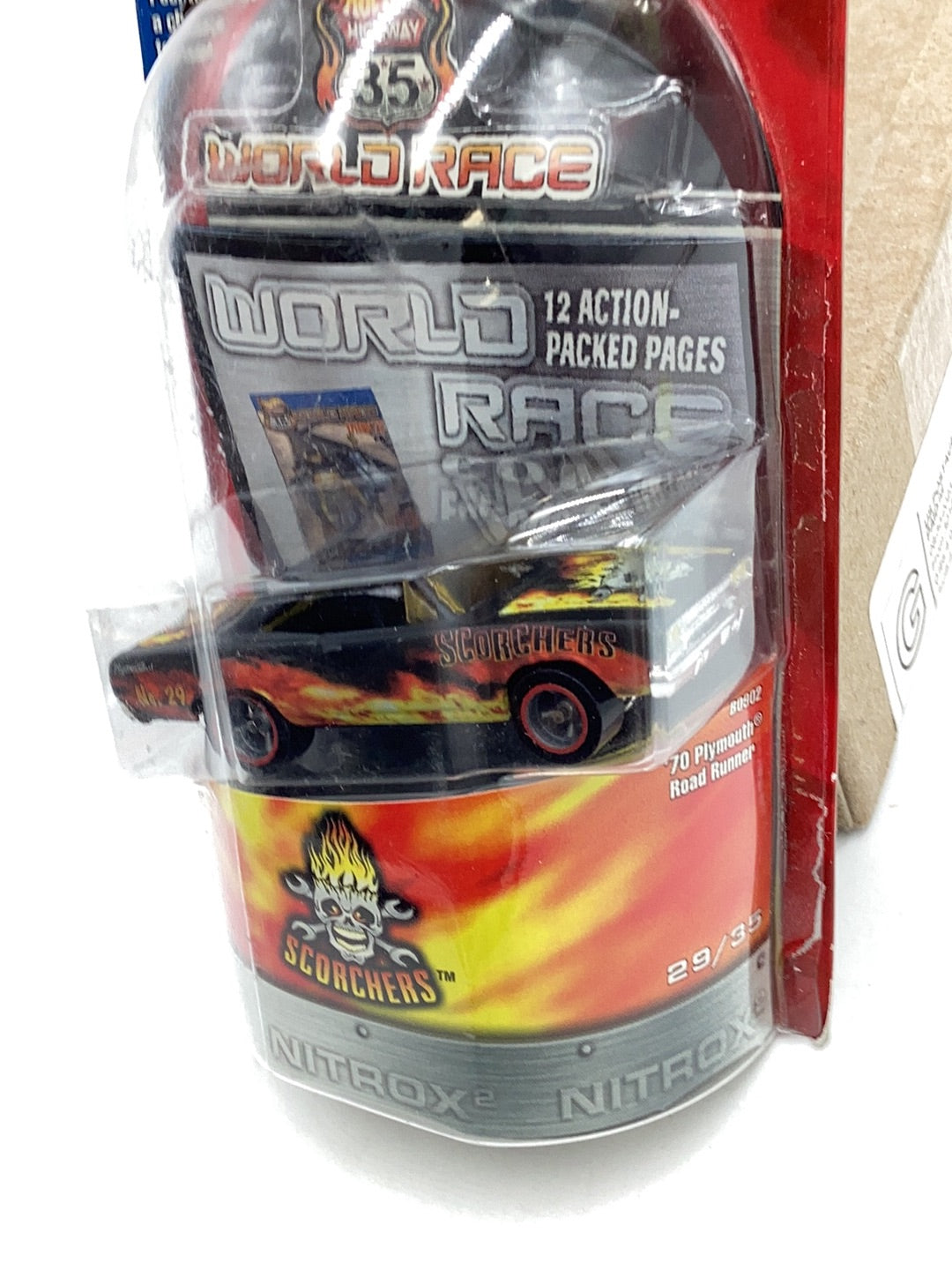 Hot wheels Highway 35 World Race 70 Plymouth Road Runner 29/35