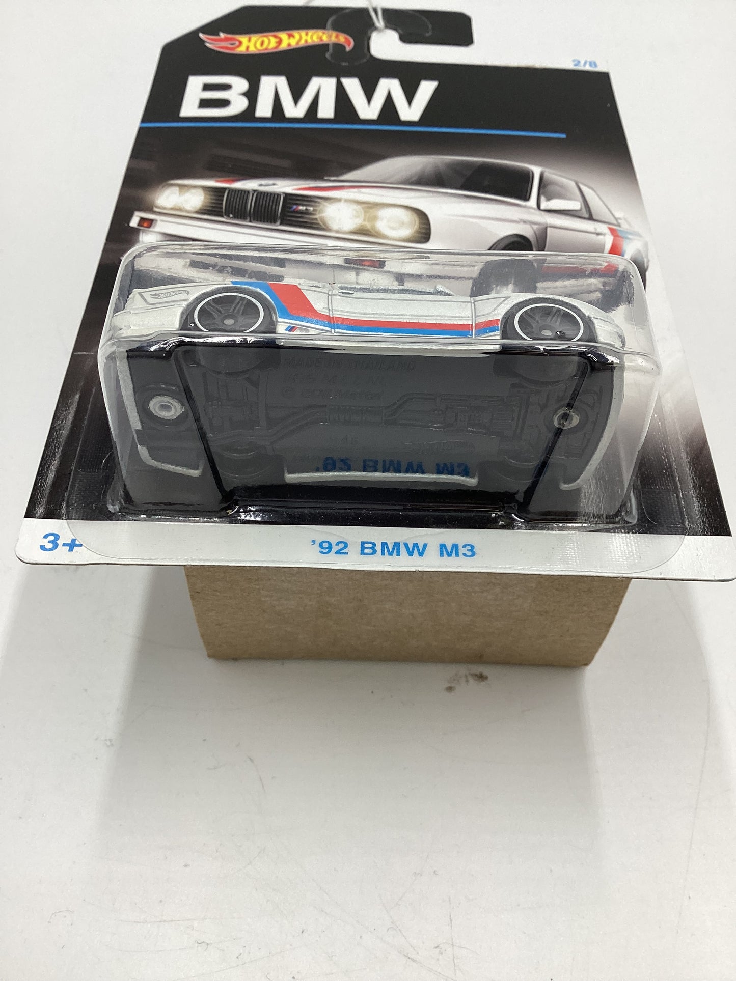 Hot Wheels BMW Series #2 92 BMW M3 White Walmart Exclusive