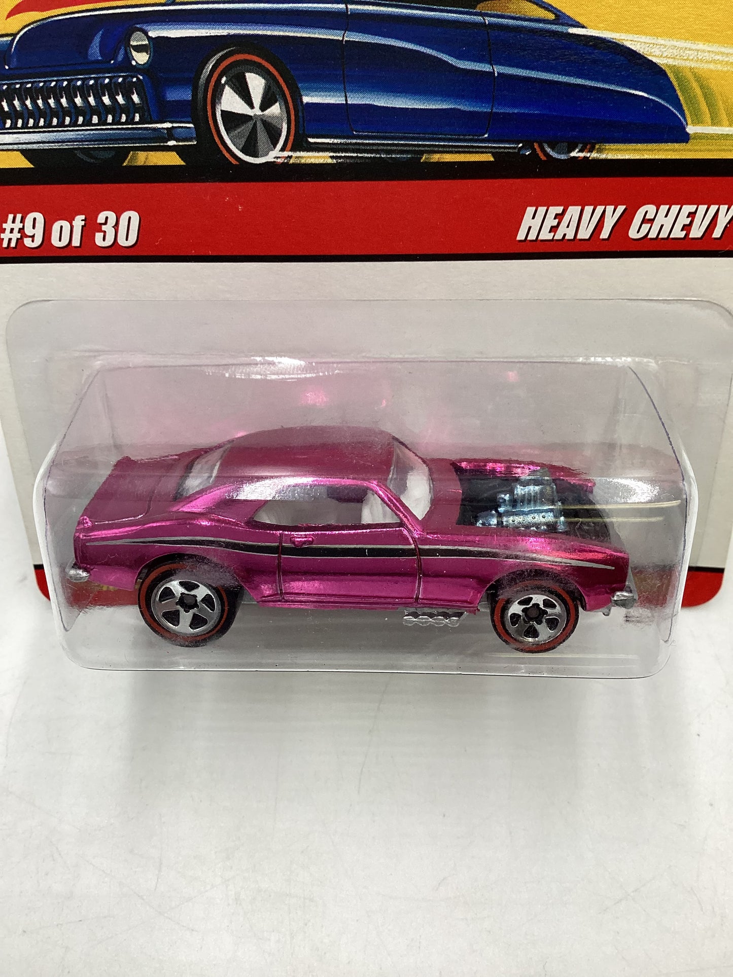 2007 Hot Wheels Classics Series 3 #9 Heavy Chevy Pink SR