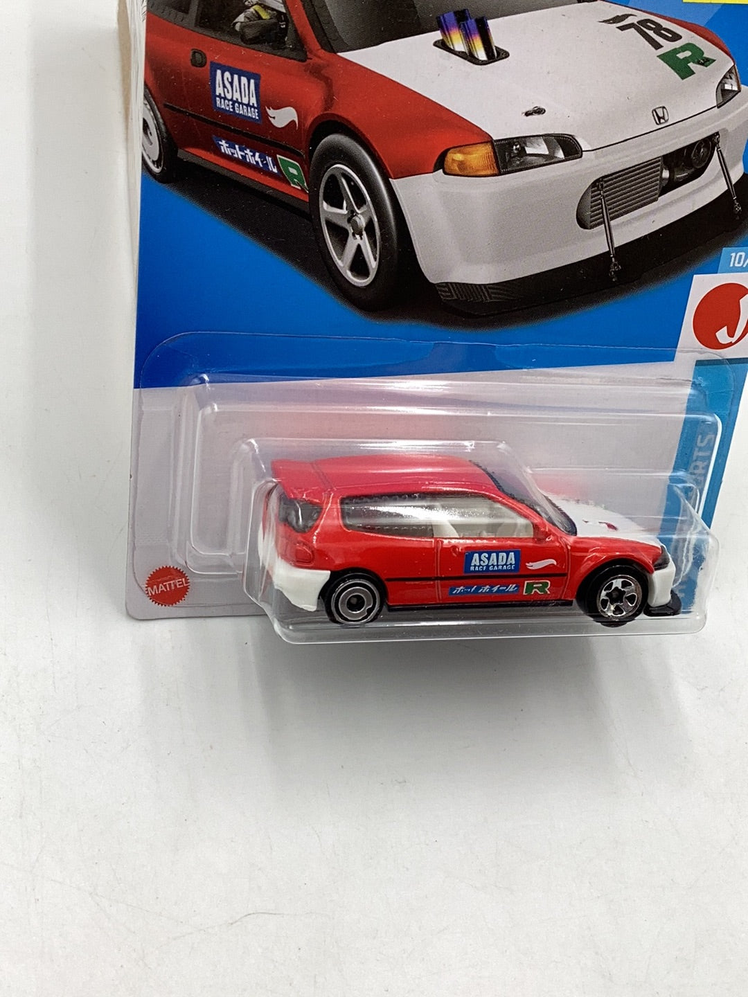 2022 hot wheels #204 Honda Civic Custom 77D