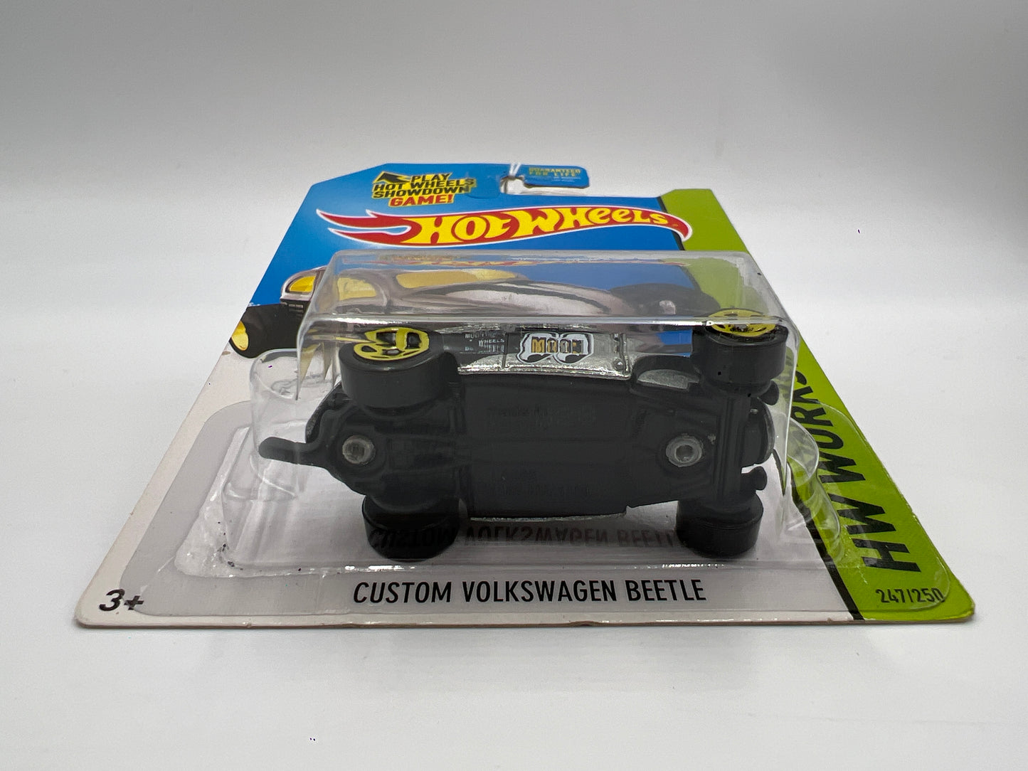 2014 Hot Wheels Walmart Exclusive Zamac 16 #247 Custom Volkswagen Beetle Mooneyes
