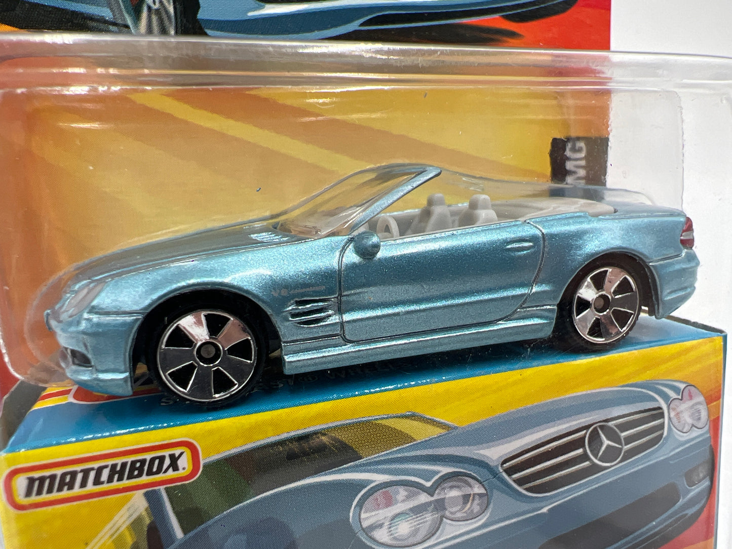 Matchbox Superfast #70 Mercedes-Benz SL55 AMG Light Blue