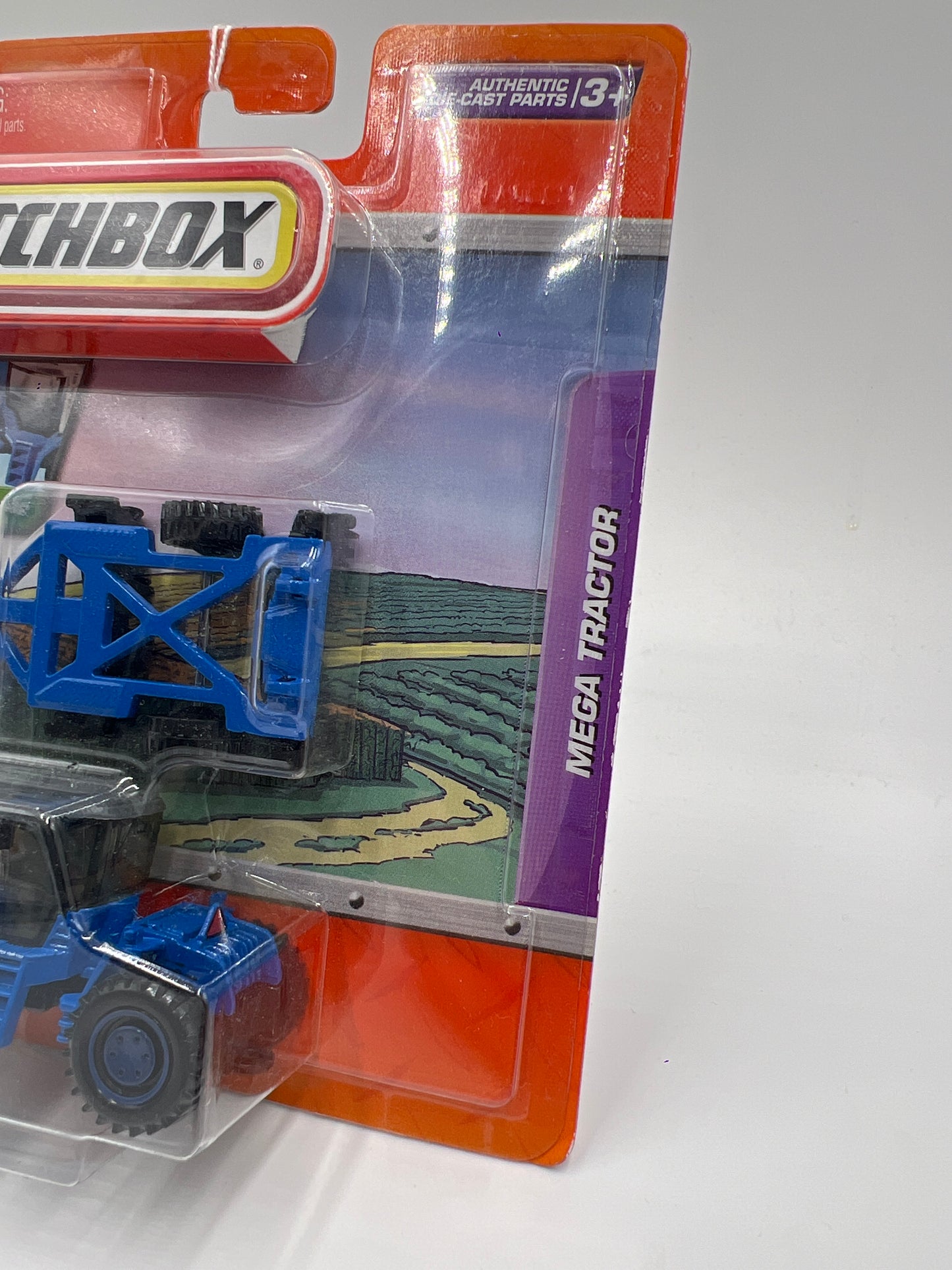 Matchbox Real Working Rigs Mega Tractor Blue (SR)