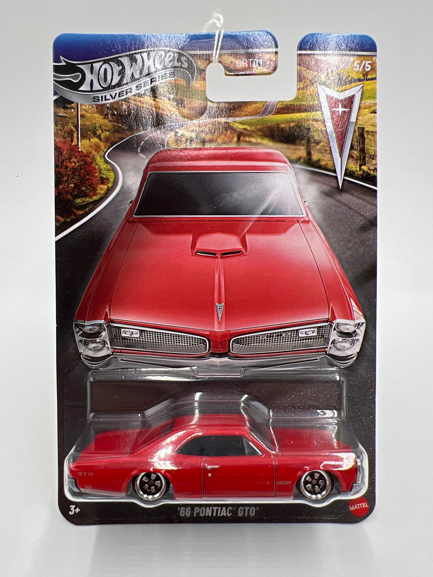 2026 Hot Wheels Silver Series Pontiac #5 CHASE 66 Pontiac GTO 161B