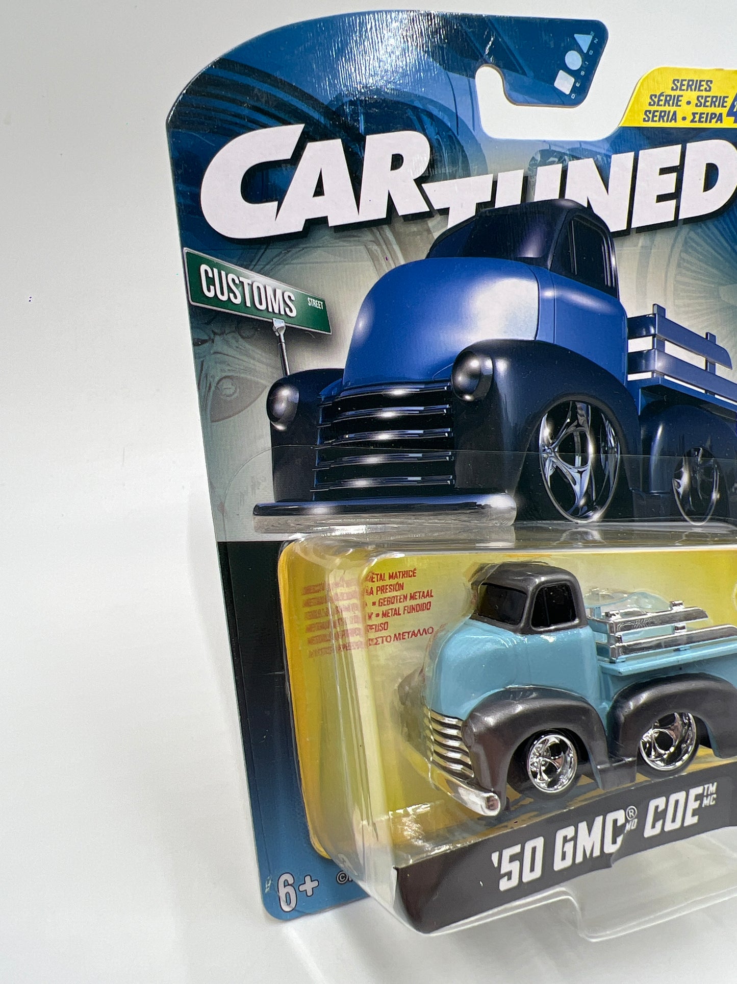 MGA Car Tuned Hobby Exclusive Series 4 #5 50 GMC COE Blue/Gray 179i
