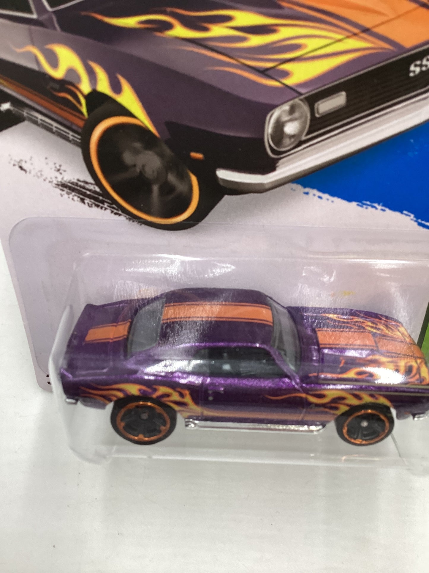 2015 Hot Wheels Workshop #211 68 Copo Camaro Purple 10B