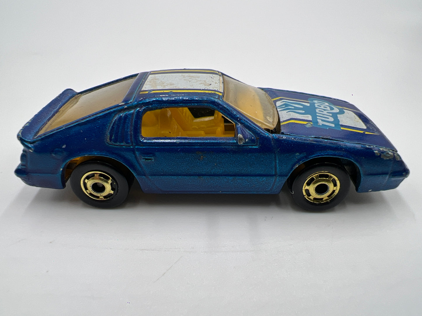 Hot Wheels 1/64 Blackwall Turbo Heater Dodge Daytona Blue Loose