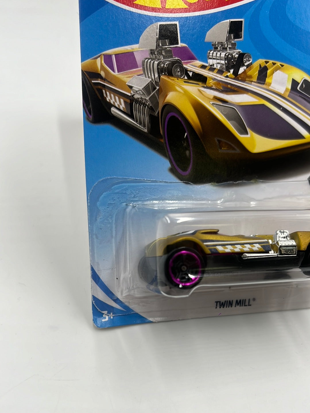 Hot Wheels 2019 Treasure Hunt Twin Mill #93 277Q