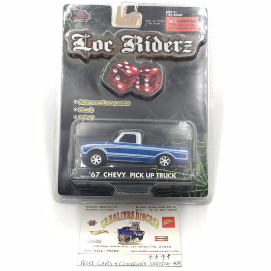 Loc Riderz 67 Chevy Pick Up Truck with poseable suspension