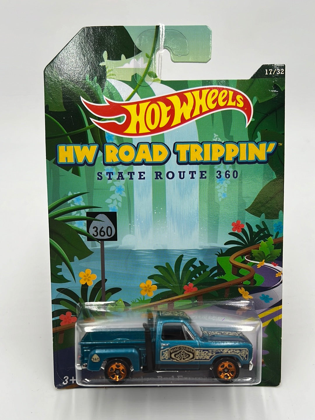 2014 Hot Wheels HW Road Trippin 1978 Dodge Red Express Truck 17/32 160A