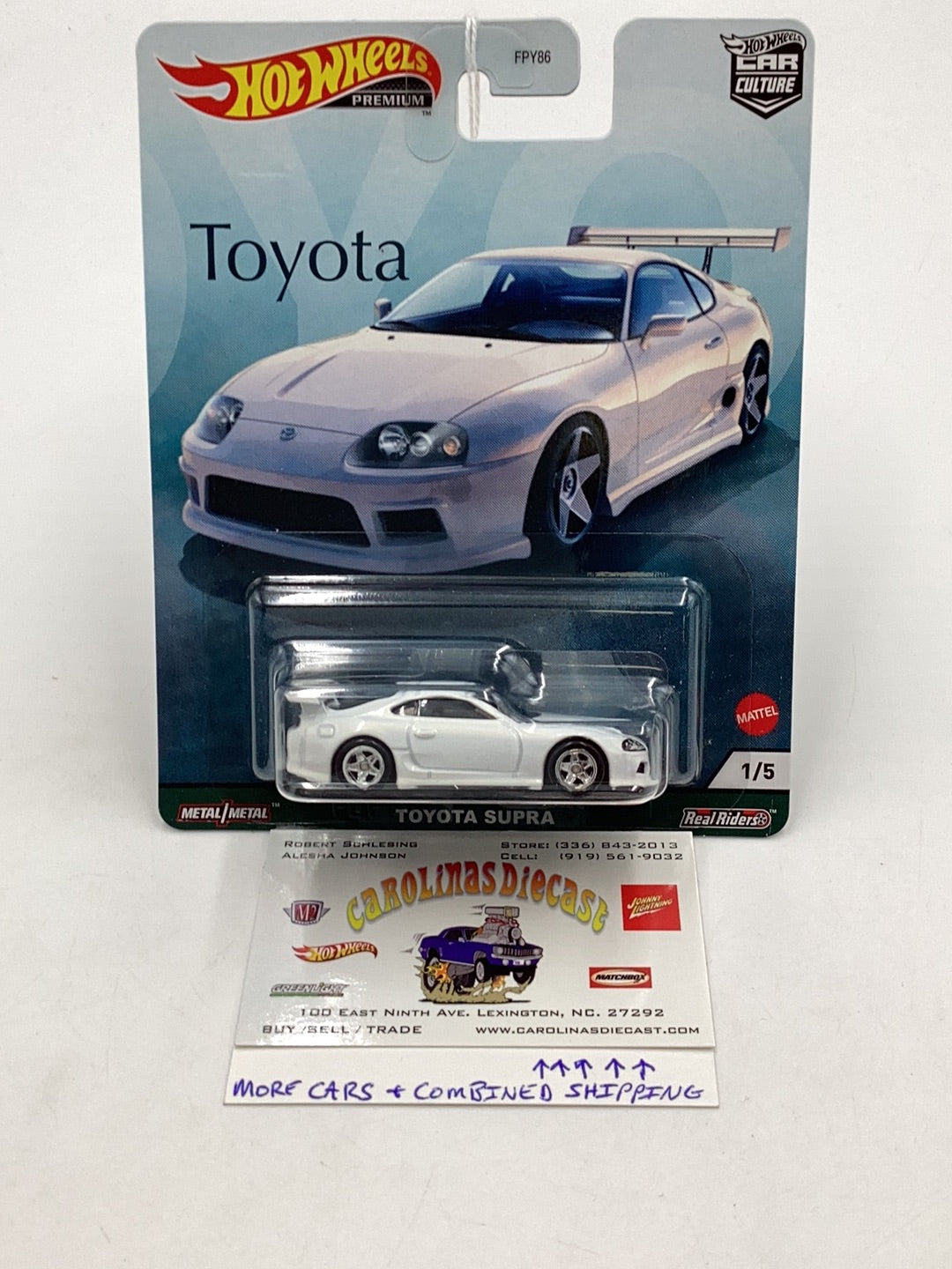 Hot Wheels Toyota car culture Toyota Supra 1/5