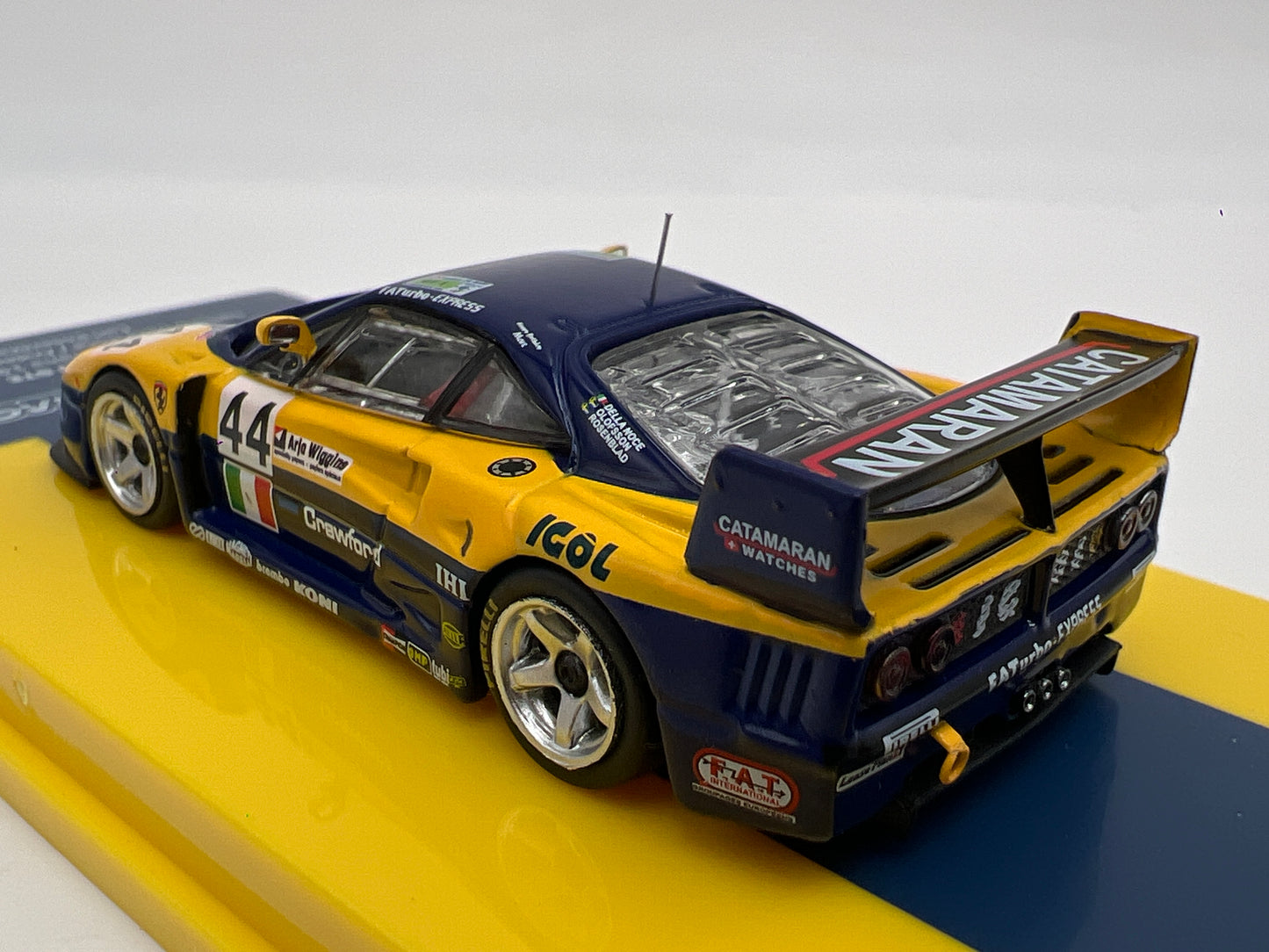 Tarmac Works x IXO Models Ferrari F40 GTE 24h Of Le Mans 1996