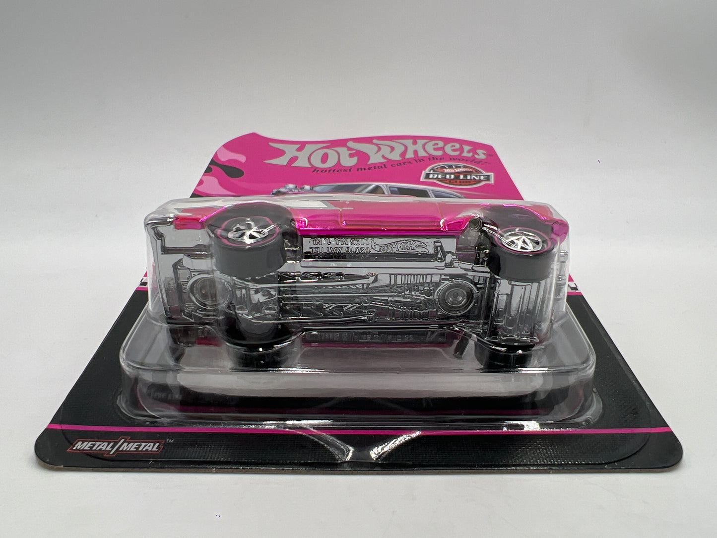 2025 Hot Wheels RLC Club Exclusive 55 Chevy Bel Air Gasser Pink W/Protector