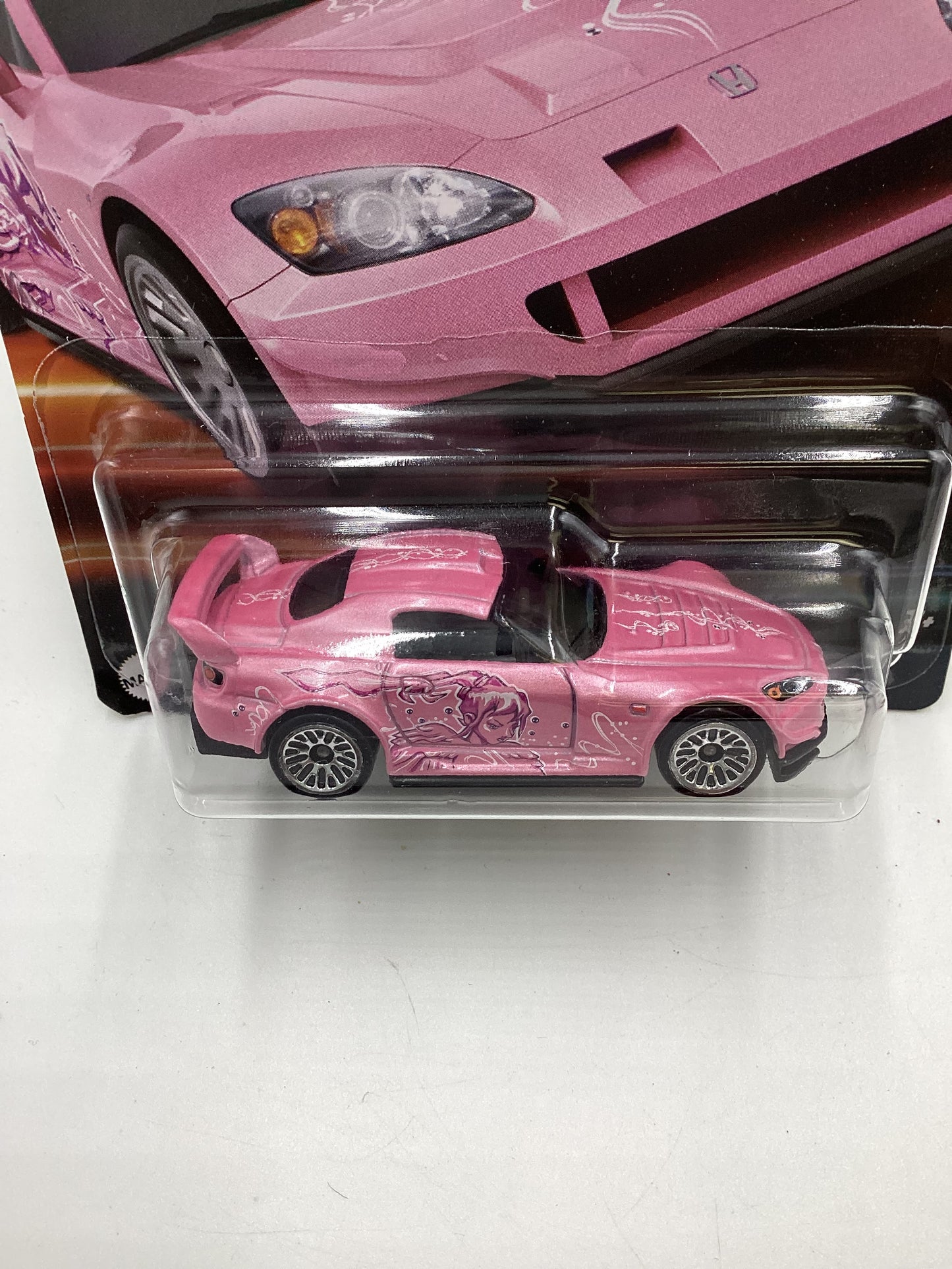 2023 Hot Wheels Fast and Furious Series 3  #2 Honda S2000 Pink W/ protector