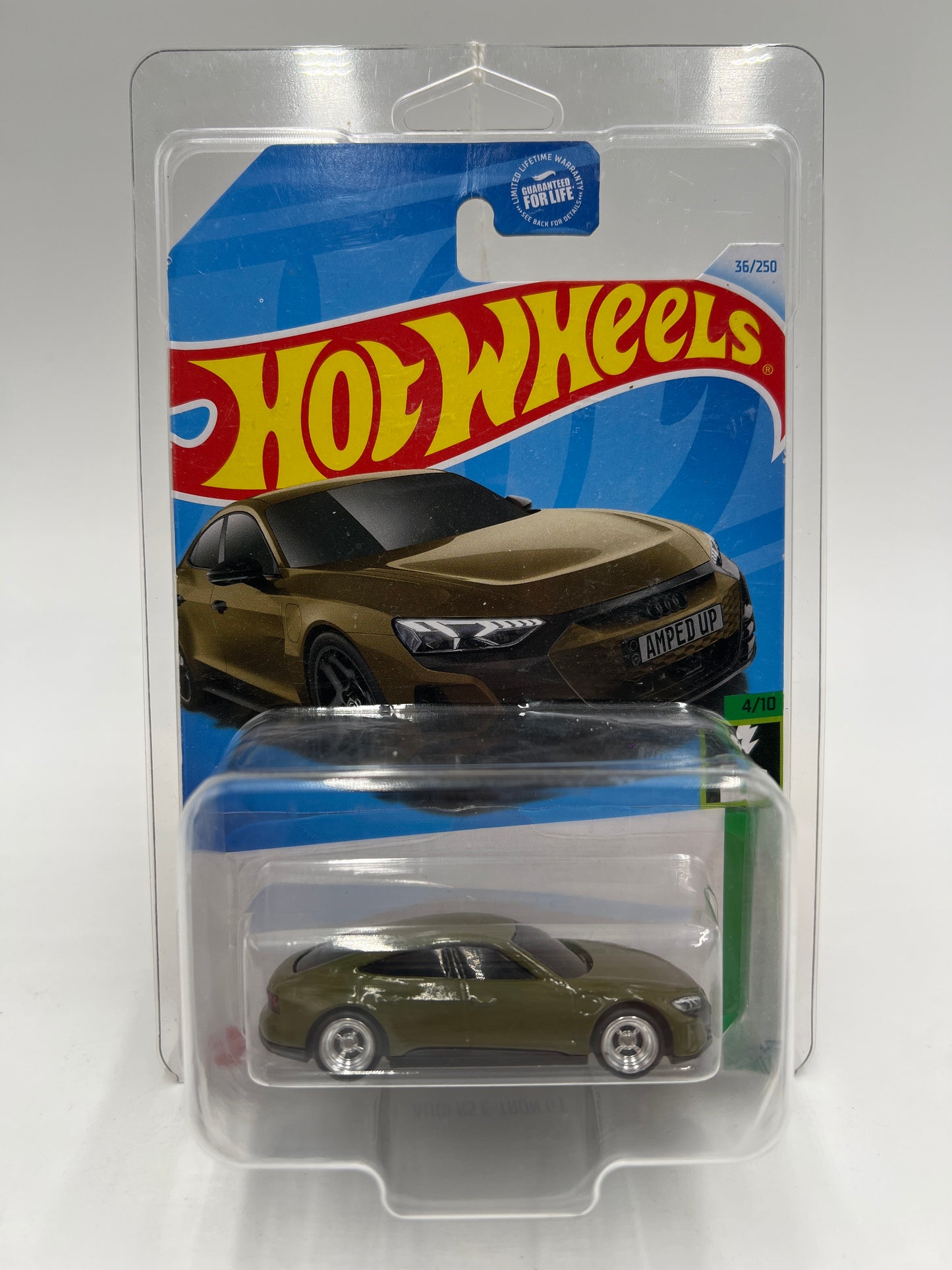 Hot Wheels Audi RS E-Tron GT Wheel Swap Custom On Card W/Protector SR
