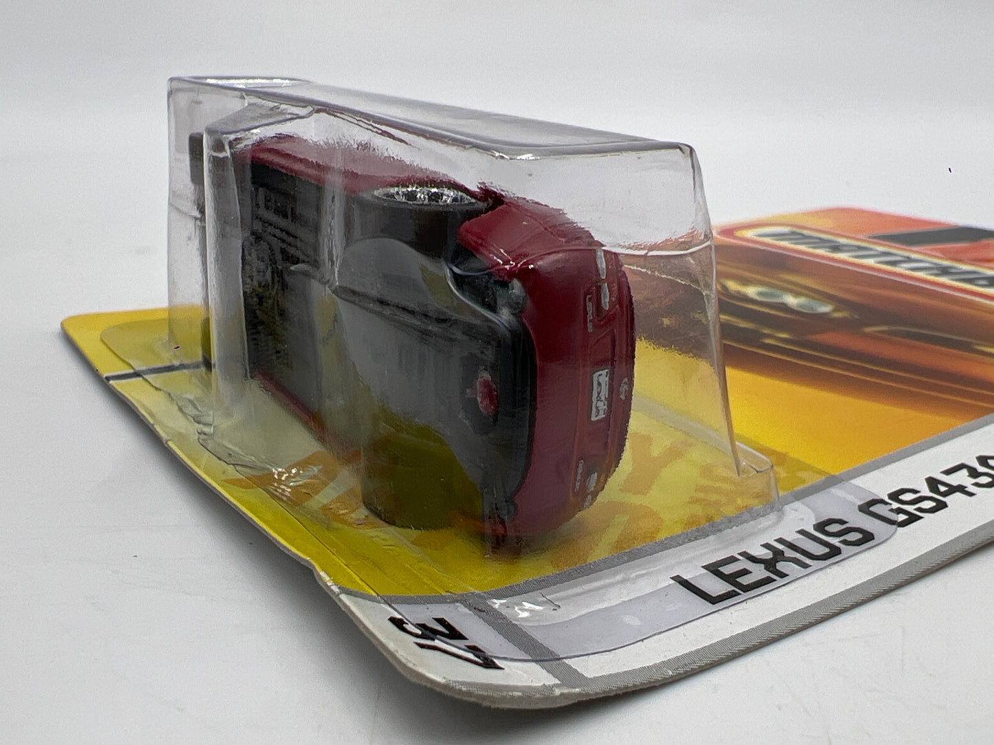 Matchbox VIP Luxury #37 Lexus GS430 Red Blister Not Perfect 216M