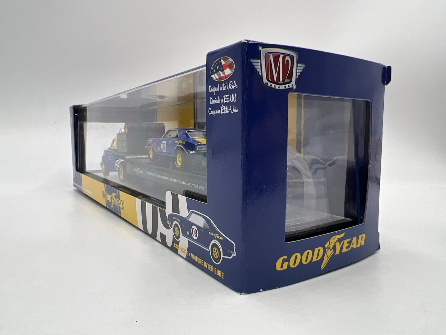 M2 Machines Auto Haulers Goodyear 1968 Chevrolet C60 Truck & 1968 Chevrolet Camaro Z/28 R34