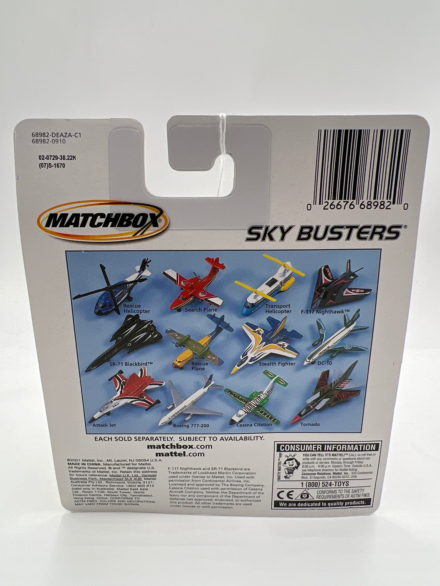 Matchbox Sky Busters Rescue Helicopter Metro Base Blue PP2