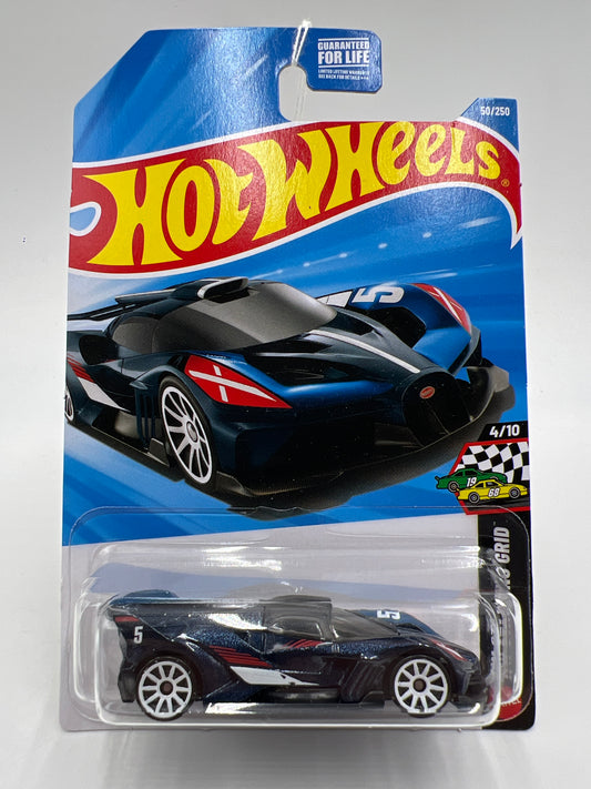 2026 Hot Wheels B Case HW Starting Grid #50 Bugatti Bolide Dark Blue 103i