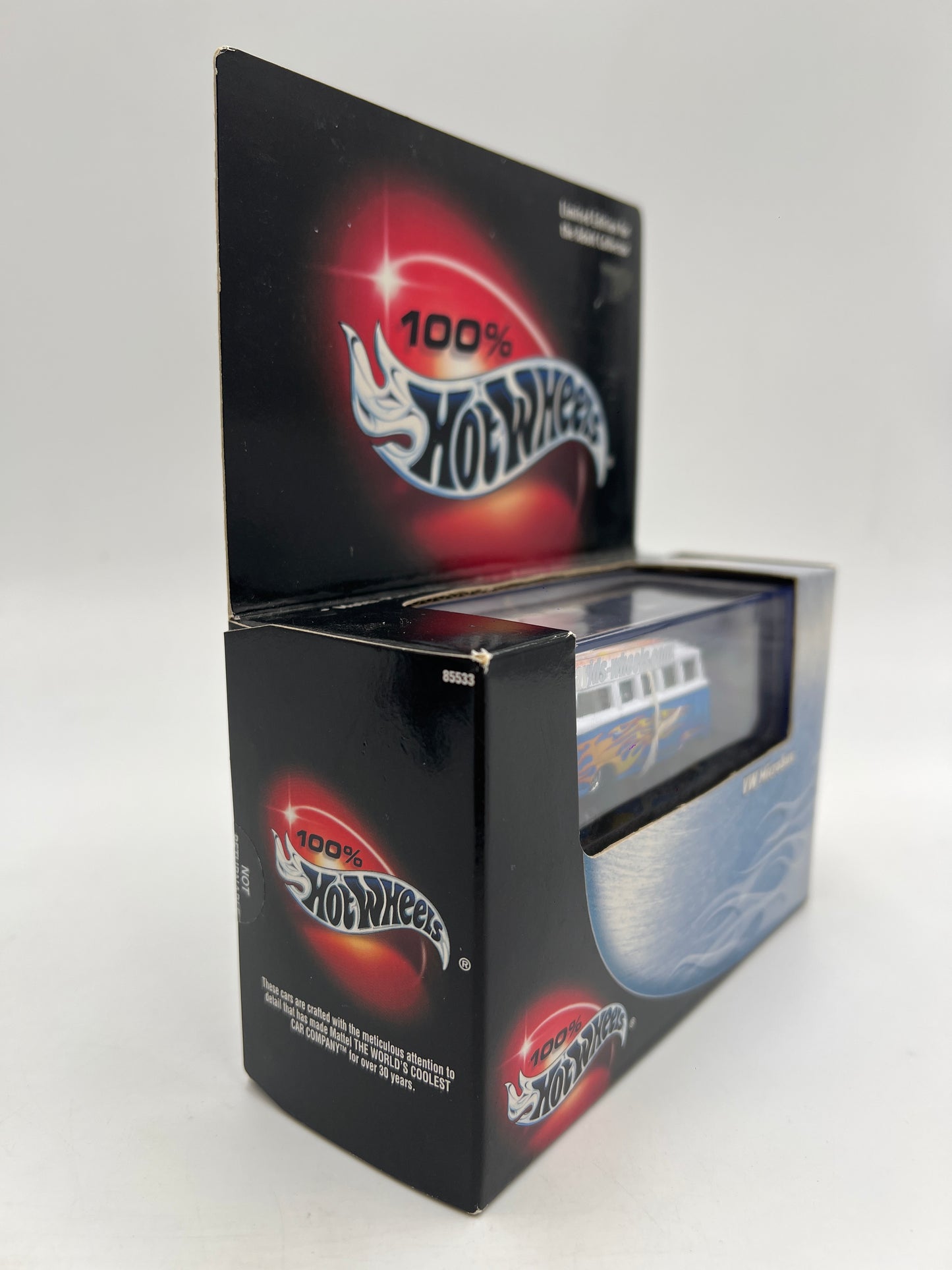 Hot Wheels 100% Davids Wheels VW Microbus Blue/White