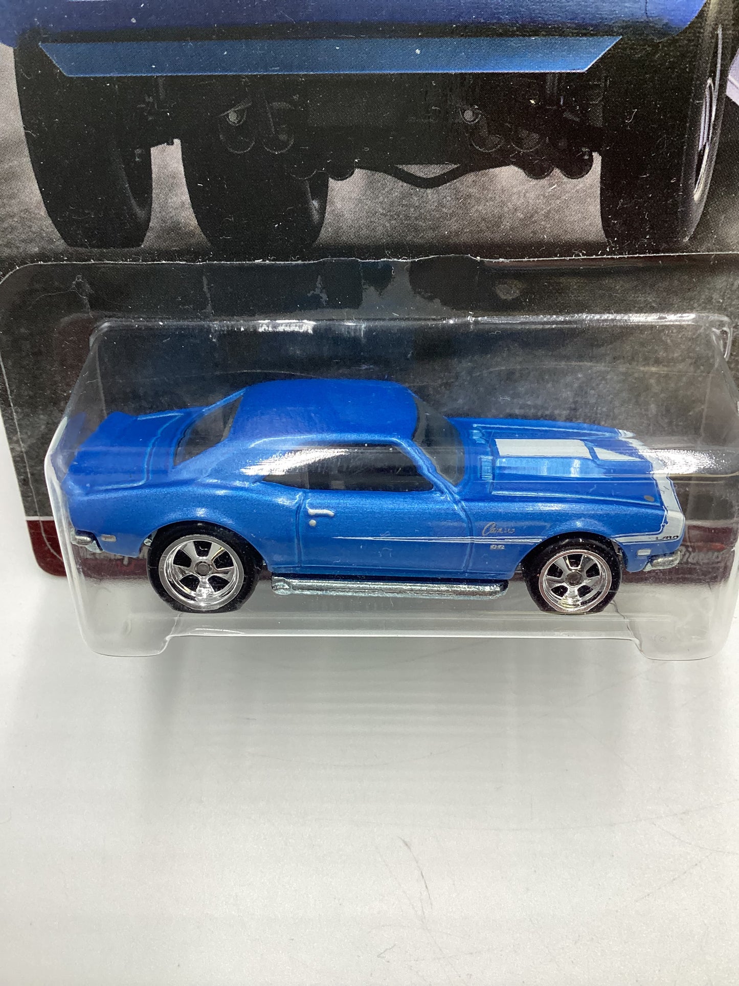 2017 HotWheels Car Culture Redliners #3 68 Copo Camaro Blue 245L