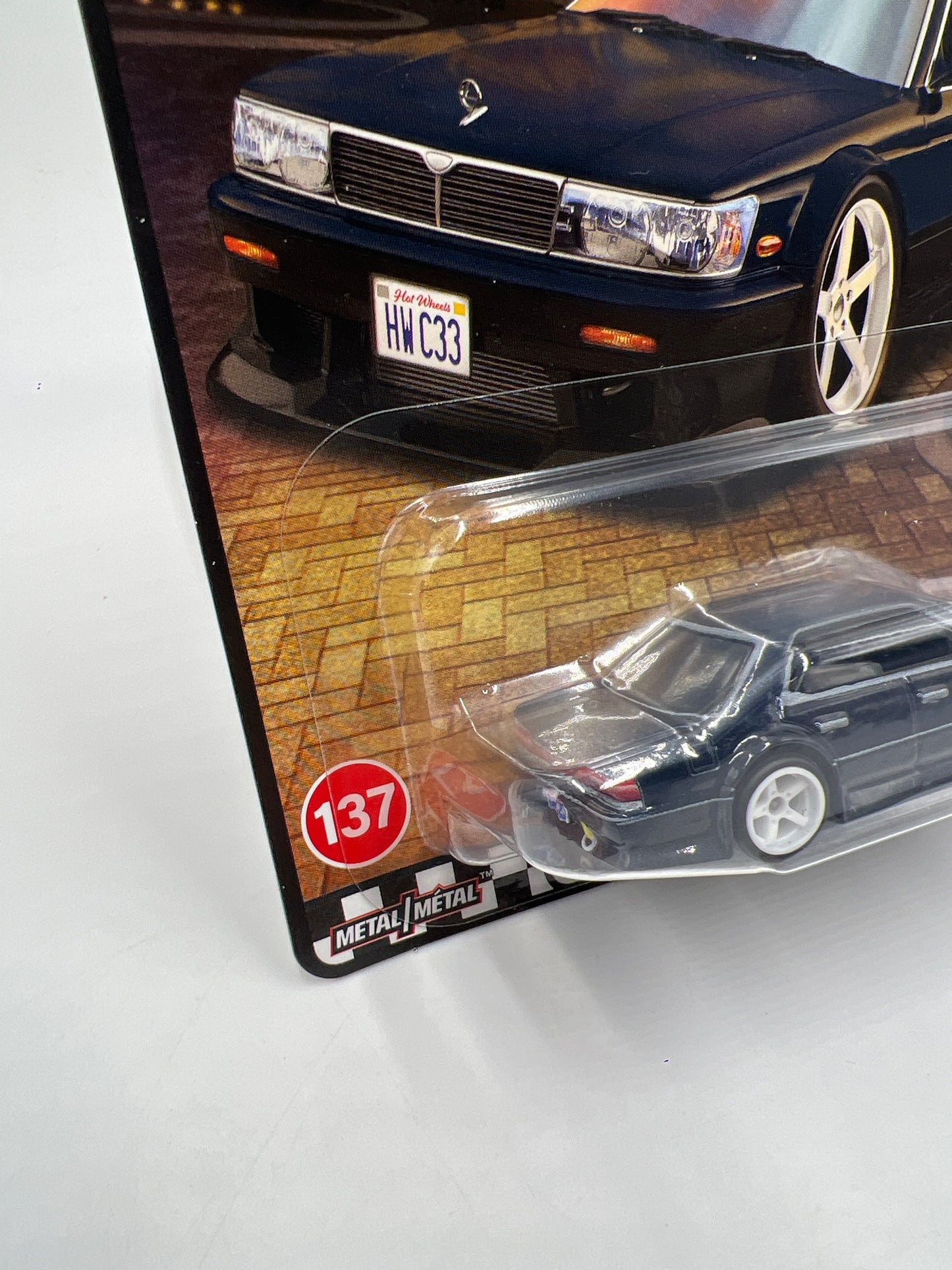2025 Hot Wheels Premium Boulevard #137 Nissan Laurel C33 Dark Blue 260A