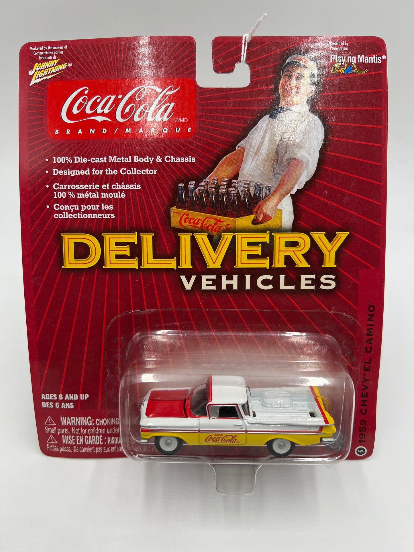 Johnny Lightning Coca Cola Delivery Vehicles #6 1959 Chevy El Camino 220D