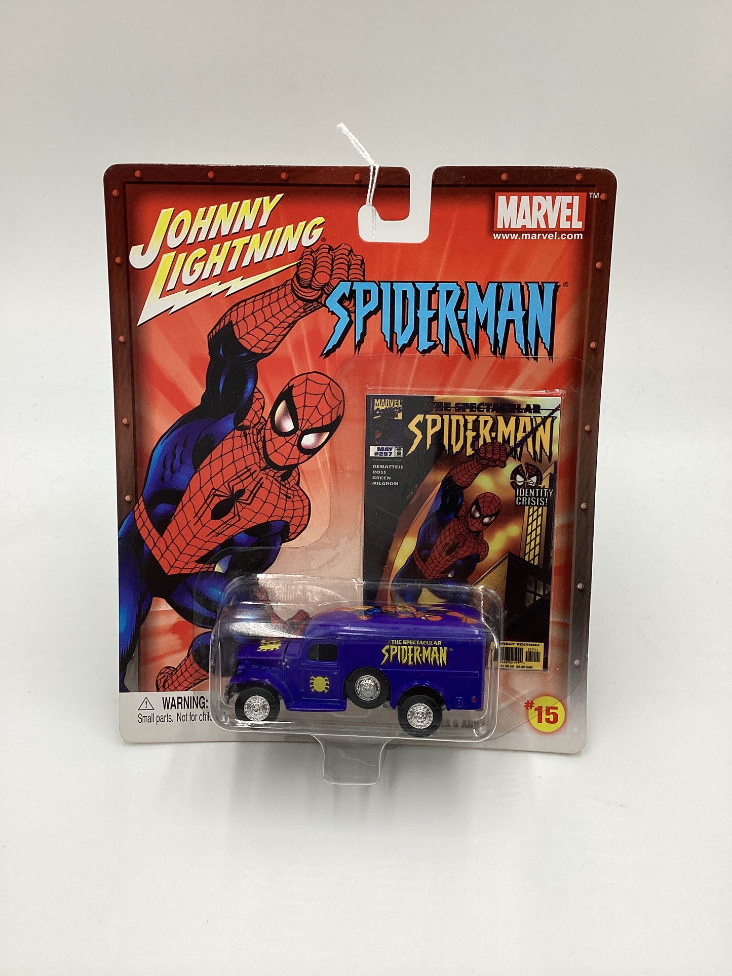 Johnny Lightning Marvel Spectacular Spider-Man #15 WWII WC54 Ambulance Blue 232A