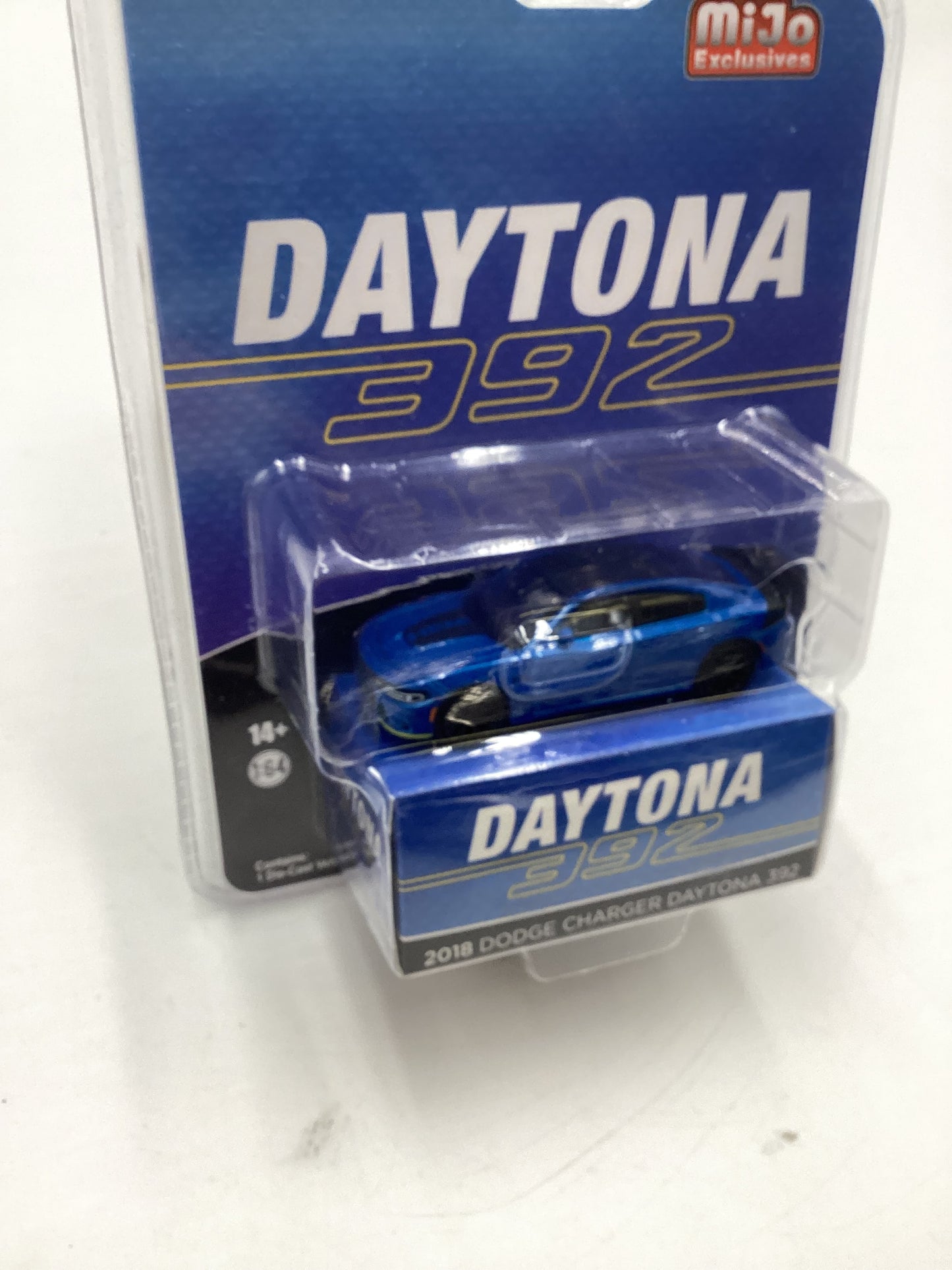 Greenlight GL Mijo Exclusives 1/3300 Dodge Charger Daytona 392 Blue 181A