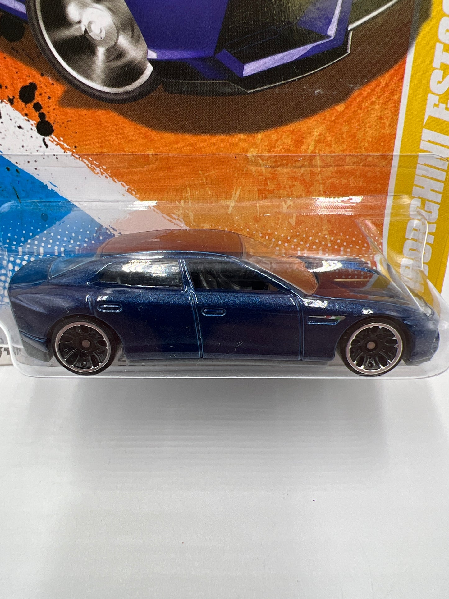 2011 Hot Wheels New Models #48 Lamborghini Estoque Blue 101A