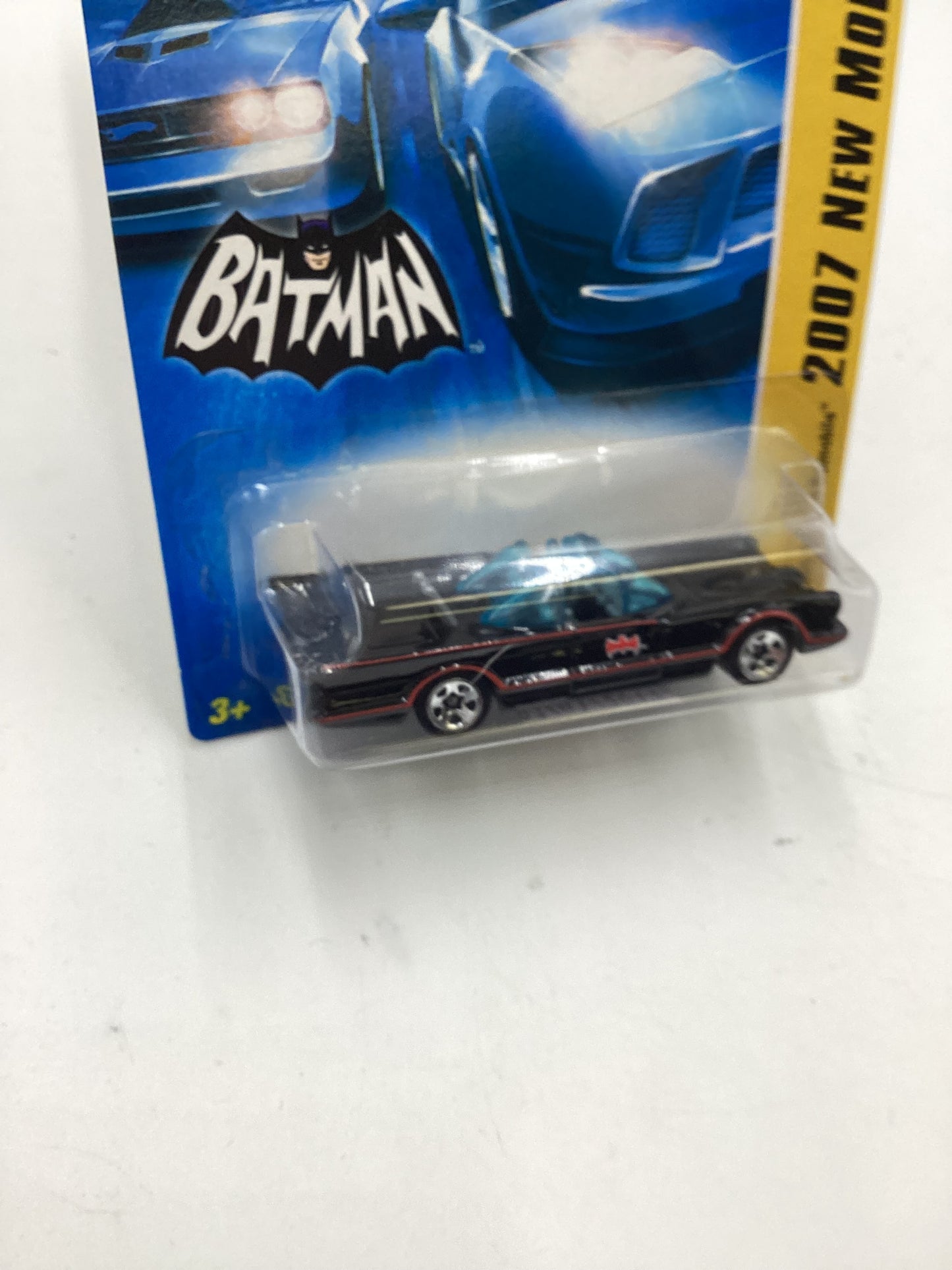 2007 Hot Wheels #15 1966 TV Series Batmobile Black 118E