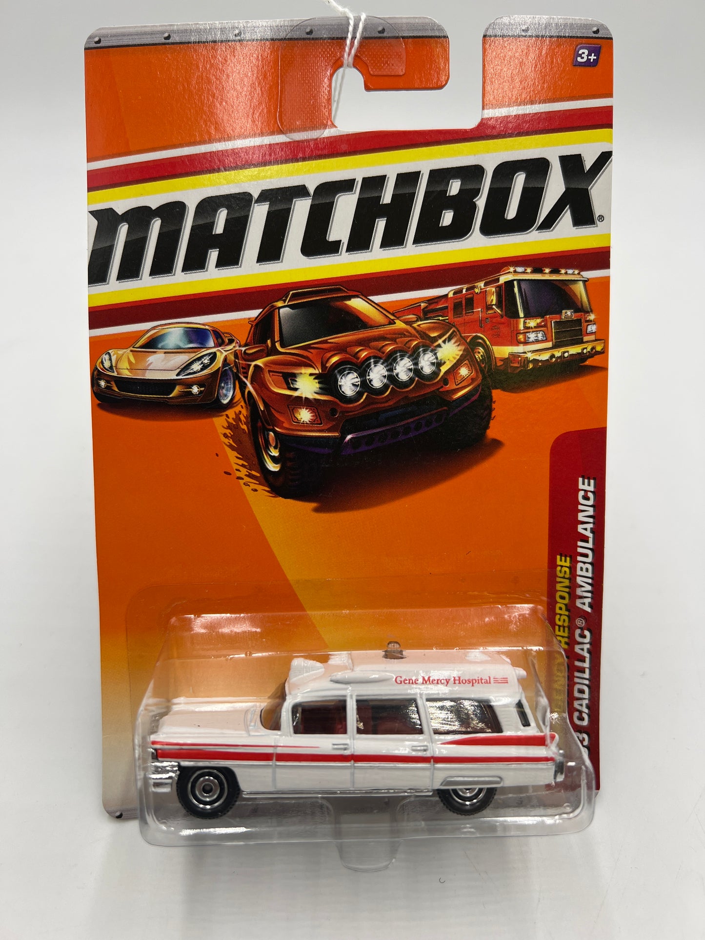 Matchbox 2009 Emergency Response 63 Cadillac Ambulance #56