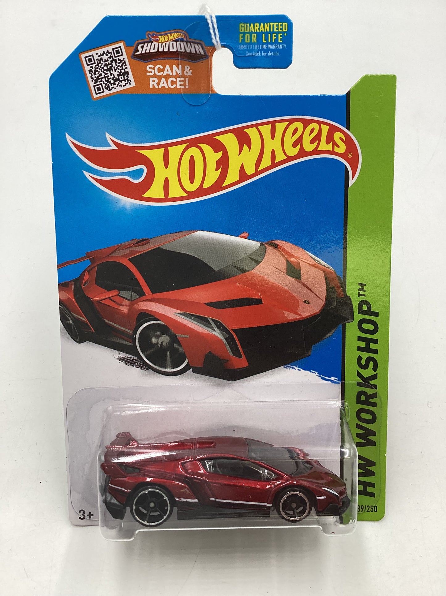 2015 Hot Wheels #189 Lamborghini Veneno Red 101B