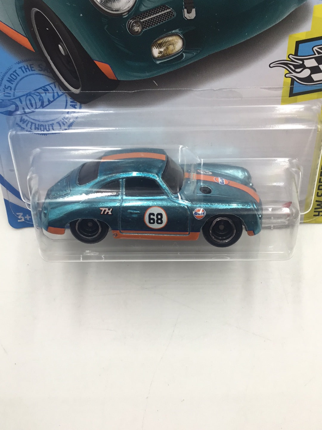 2021 hot wheels super treasure hunt Porsche 356 Outlaw US Card W