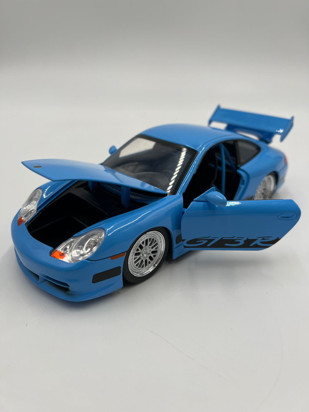 Jada Toys 1/24 Scale Fast & Furious Porsche 911 GT3 RS Light Blue Loose